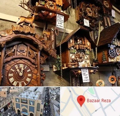 فروشگاه ساعت در بازار رضا مشهد