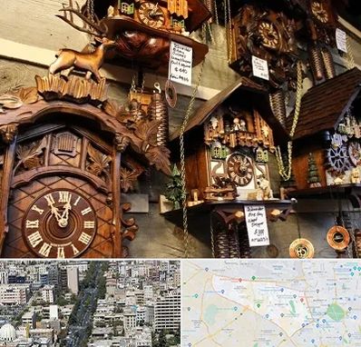 فروشگاه ساعت در منطقه 18 تهران