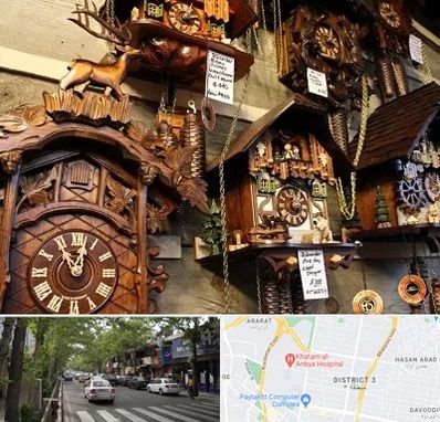 فروشگاه ساعت در ظفر 