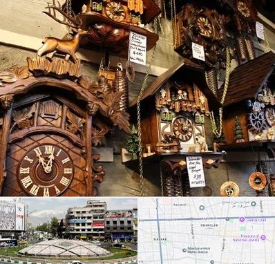 فروشگاه ساعت در مرکز تهران