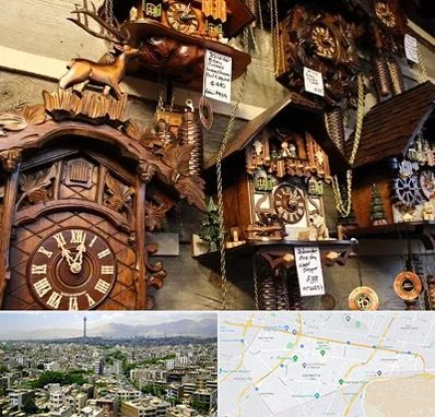 فروشگاه ساعت در منطقه 8 تهران