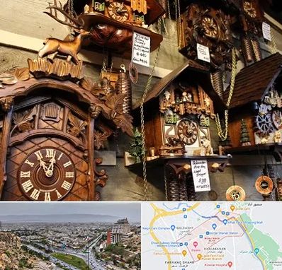 فروشگاه ساعت در معالی آباد شیراز