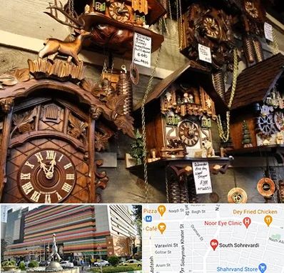 فروشگاه ساعت در سهروردی 