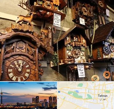 فروشگاه ساعت در غرب تهران 