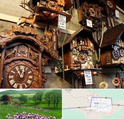 فروشگاه ساعت در سراب