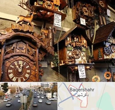 فروشگاه ساعت در باقرشهر