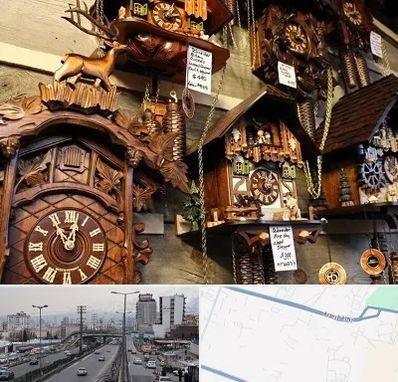 فروشگاه ساعت در بلوار ارتش