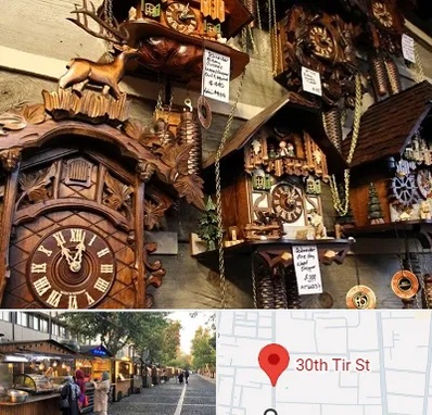 فروشگاه ساعت در سی تیر