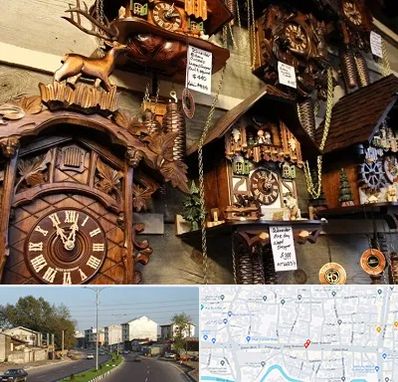 فروشگاه ساعت در ضیابری رشت