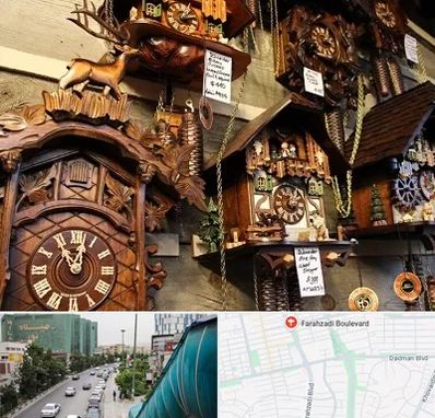 فروشگاه ساعت در بلوار فرحزادی