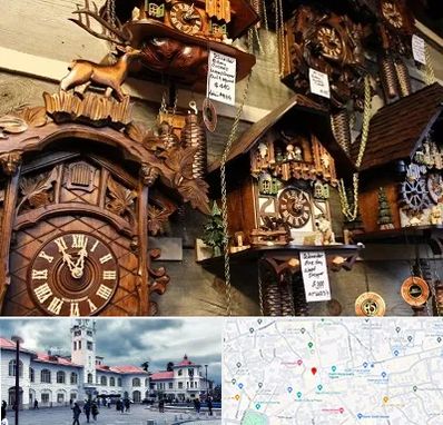 فروشگاه ساعت در میدان شهرداری رشت