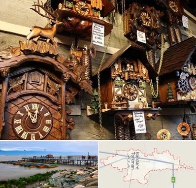 فروشگاه ساعت در بندر ترکمن