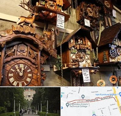 فروشگاه ساعت در بلوار معلم رشت 