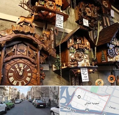 فروشگاه ساعت در مجیدیه شمالی