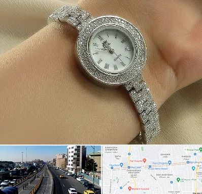 فروشگاه ساعت زنانه در پیروزی 