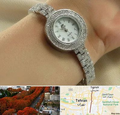 فروشگاه ساعت زنانه در ولیعصر 