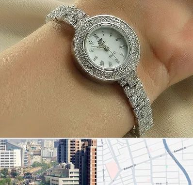 فروشگاه ساعت زنانه در خیابان بهشتی
