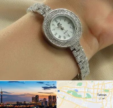 فروشگاه ساعت زنانه در غرب تهران 
