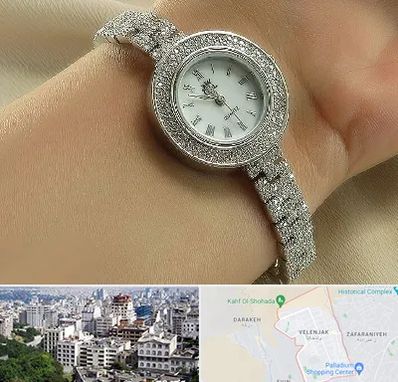فروشگاه ساعت زنانه در ولنجک 