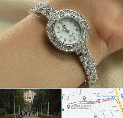 فروشگاه ساعت زنانه در بلوار معلم رشت 
