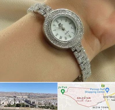 فروشگاه ساعت زنانه در شهرک گلستان شیراز