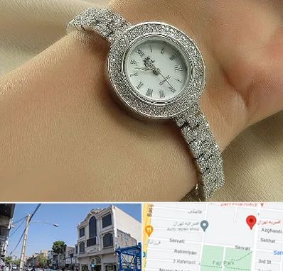 فروشگاه ساعت زنانه در افسریه 