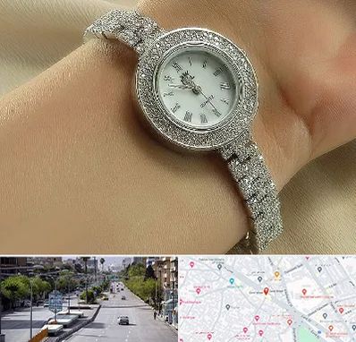 فروشگاه ساعت زنانه در خیابان زند شیراز