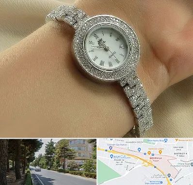 فروشگاه ساعت زنانه در مهرویلا کرج