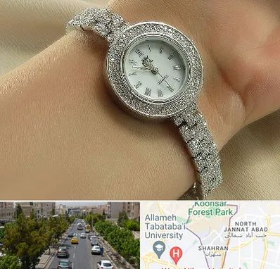 فروشگاه ساعت زنانه در شهران 