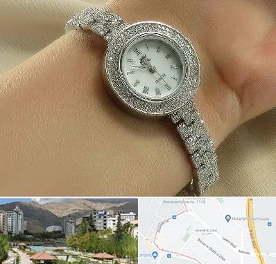 فروشگاه ساعت زنانه در شهر زیبا