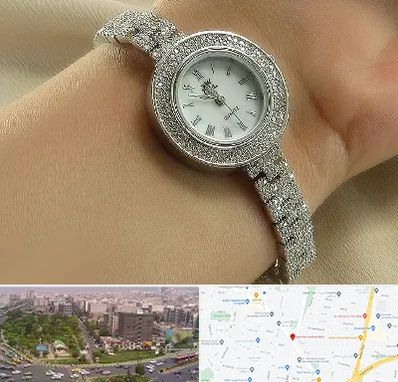 فروشگاه ساعت زنانه در آیت الله کاشانی