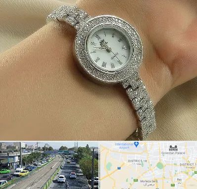 فروشگاه ساعت زنانه در جنوب تهران 