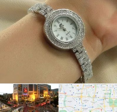 فروشگاه ساعت زنانه در جنت آباد تهران 