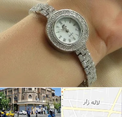 فروشگاه ساعت زنانه در لاله زار
