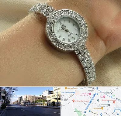 فروشگاه ساعت زنانه در خیابان ملاصدرا شیراز