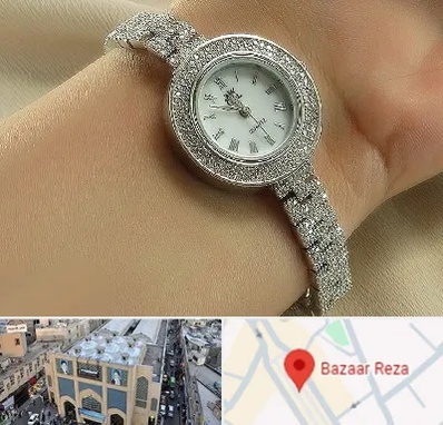 فروشگاه ساعت زنانه در بازار رضا مشهد