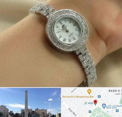 فروشگاه ساعت زنانه در فلکه گاز شیراز