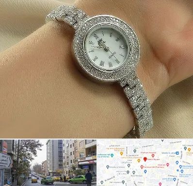 فروشگاه ساعت زنانه در فاطمی