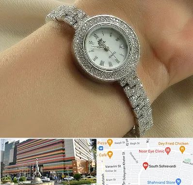 فروشگاه ساعت زنانه در سهروردی 