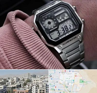 فروشگاه ساعت کاسیو در منطقه 14 تهران