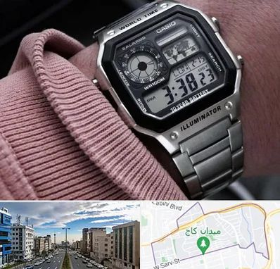 فروشگاه ساعت کاسیو در سعادت آباد 