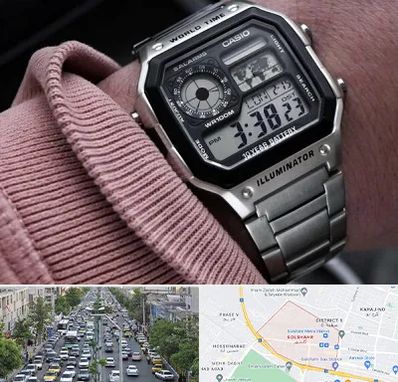 فروشگاه ساعت کاسیو در گلشهر کرج