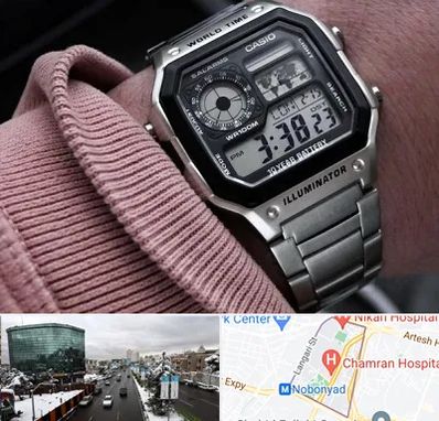 فروشگاه ساعت کاسیو در اقدسیه 