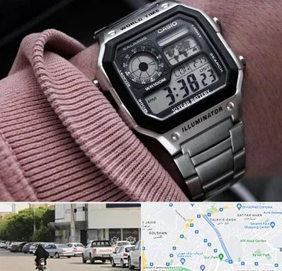 فروشگاه ساعت کاسیو در قدوسی شرقی شیراز