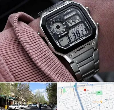 فروشگاه ساعت کاسیو در کوی فیروز تبریز