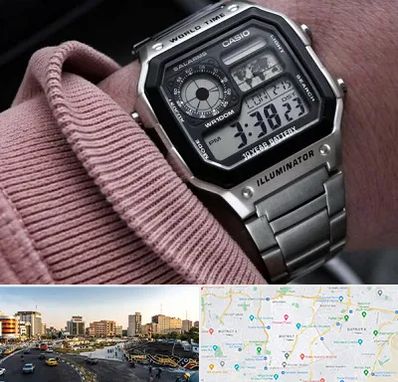 فروشگاه ساعت کاسیو در منطقه 7 تهران