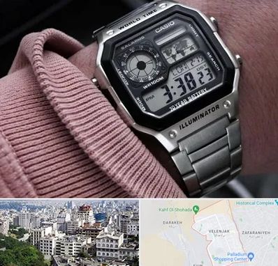 فروشگاه ساعت کاسیو در ولنجک 