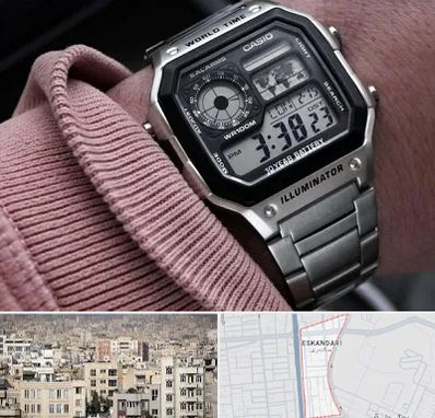 فروشگاه ساعت کاسیو در اسکندری