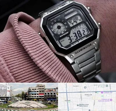 فروشگاه ساعت کاسیو در مرکز تهران