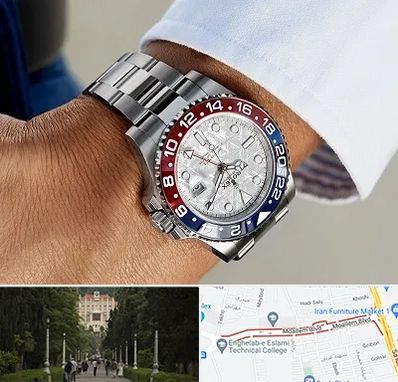 فروشگاه ساعت رولکس در بلوار معلم رشت 